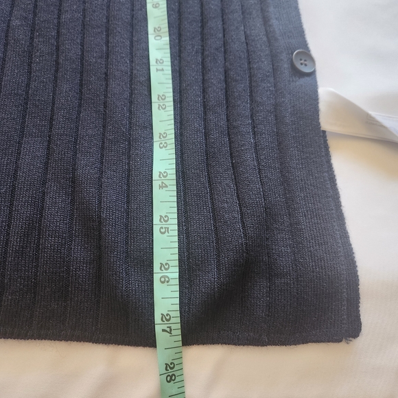 ZARA Black Ribbed Merino Wool Turtleneck NWT S Dark Academia - Picture 11 of 14